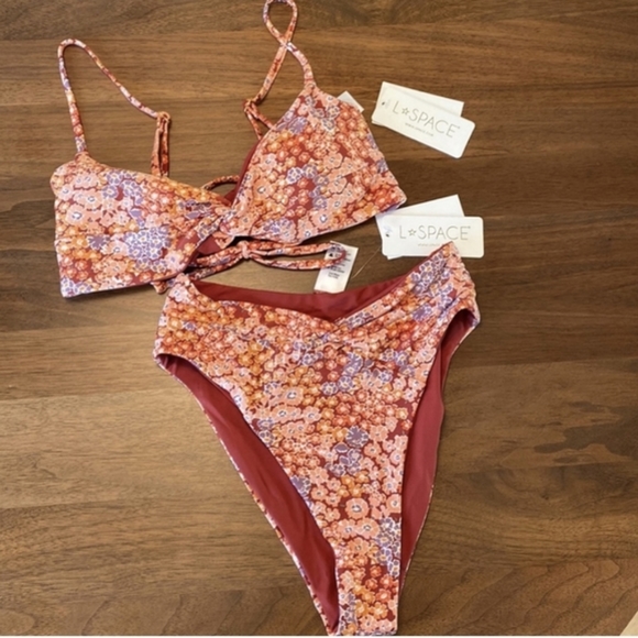 L*Space Ringo Top Nancy Lee Bikini Set - Picture 7 of 9